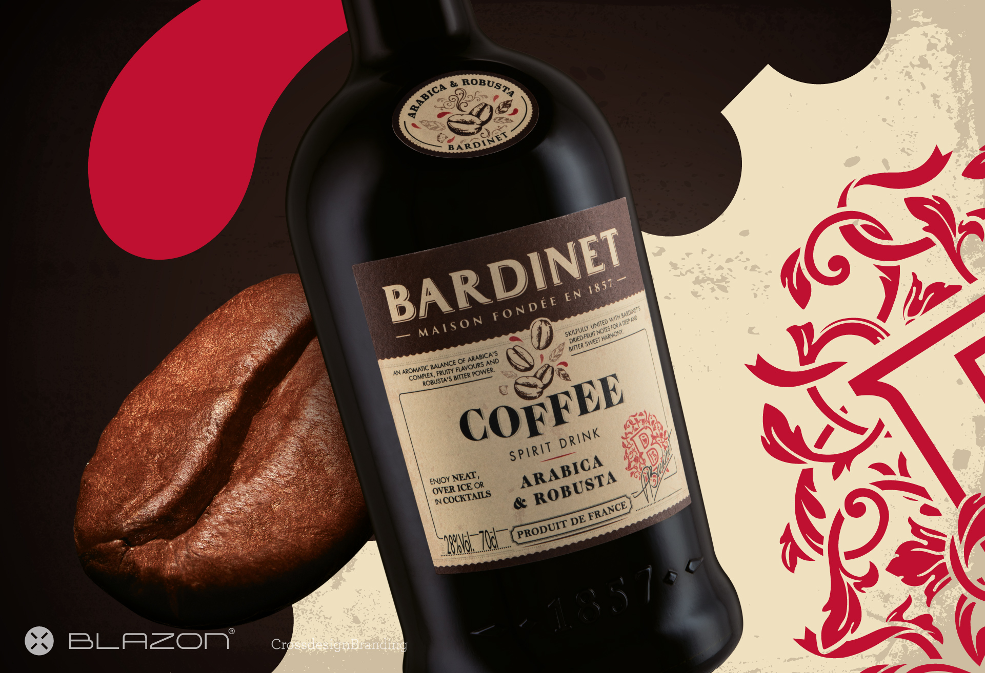 blazon design BARDINET COFFEE