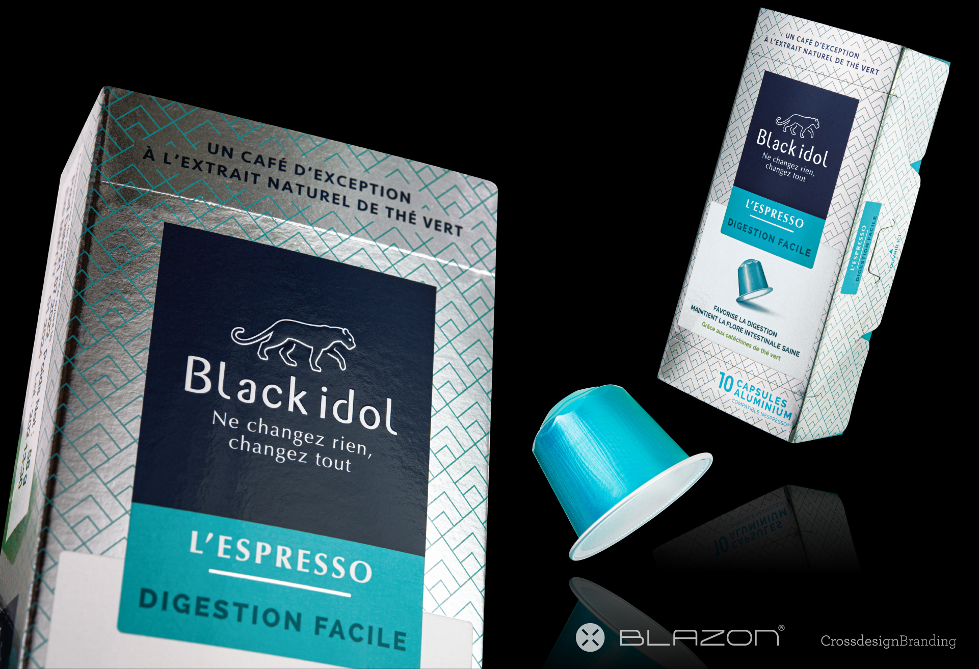 blazon design BLACK IDOL