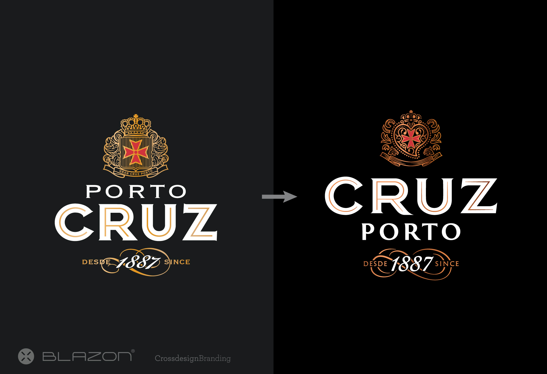 blazon design  CRUZ, N°1 MONDIAL DU PORTO