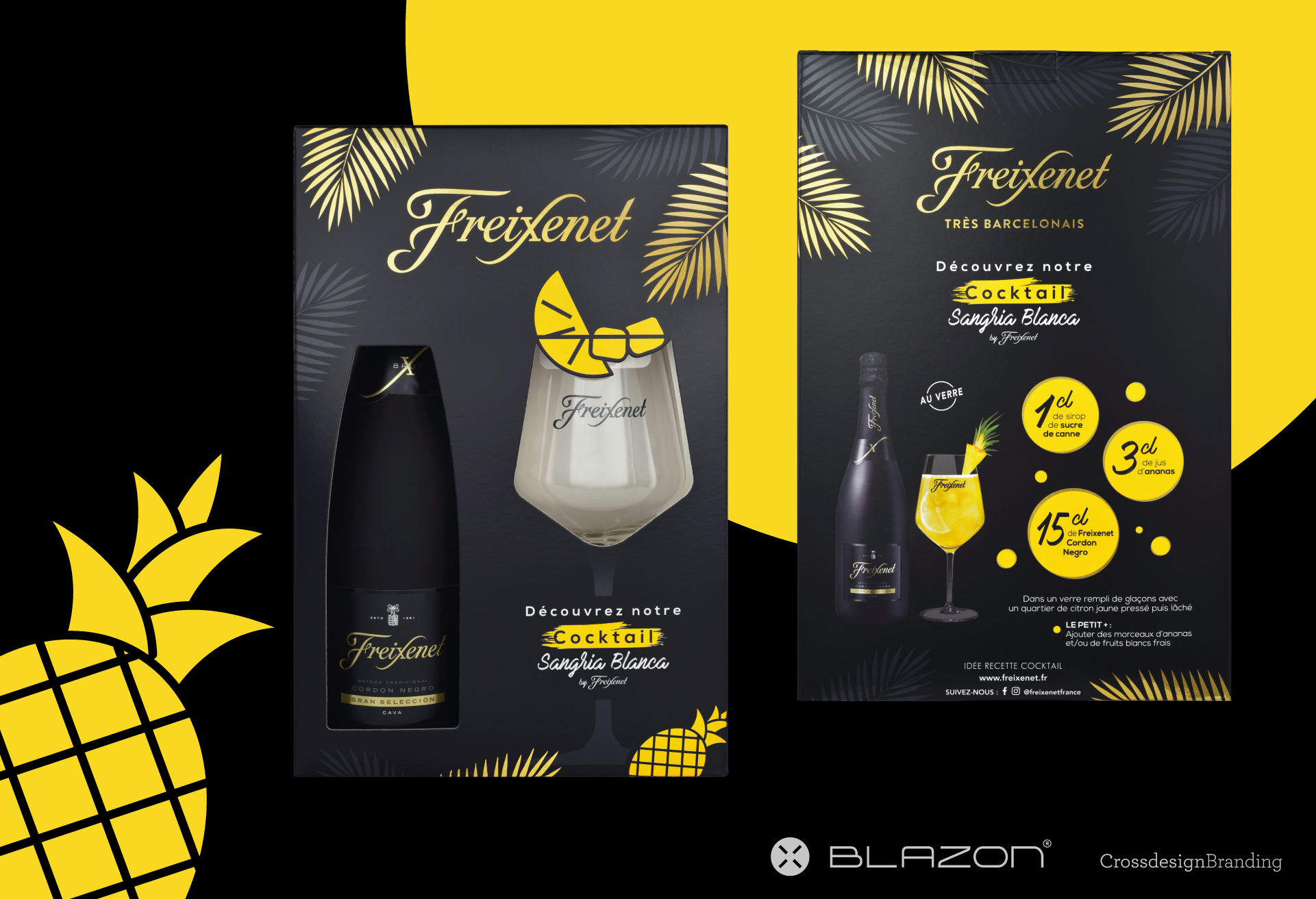 blazon design FREIXENET - CAVA