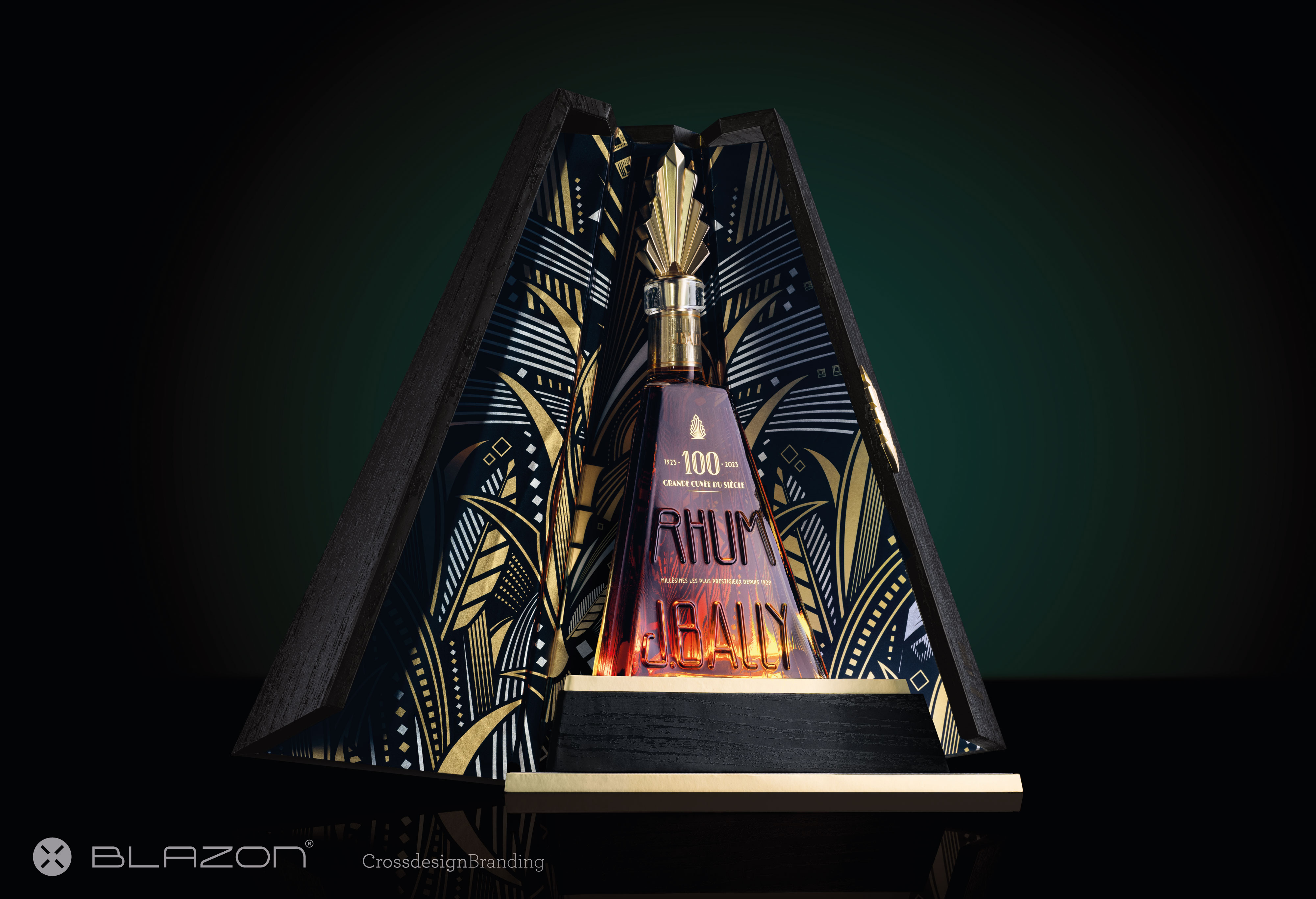 blazon design J.BALLY 100 ANS
