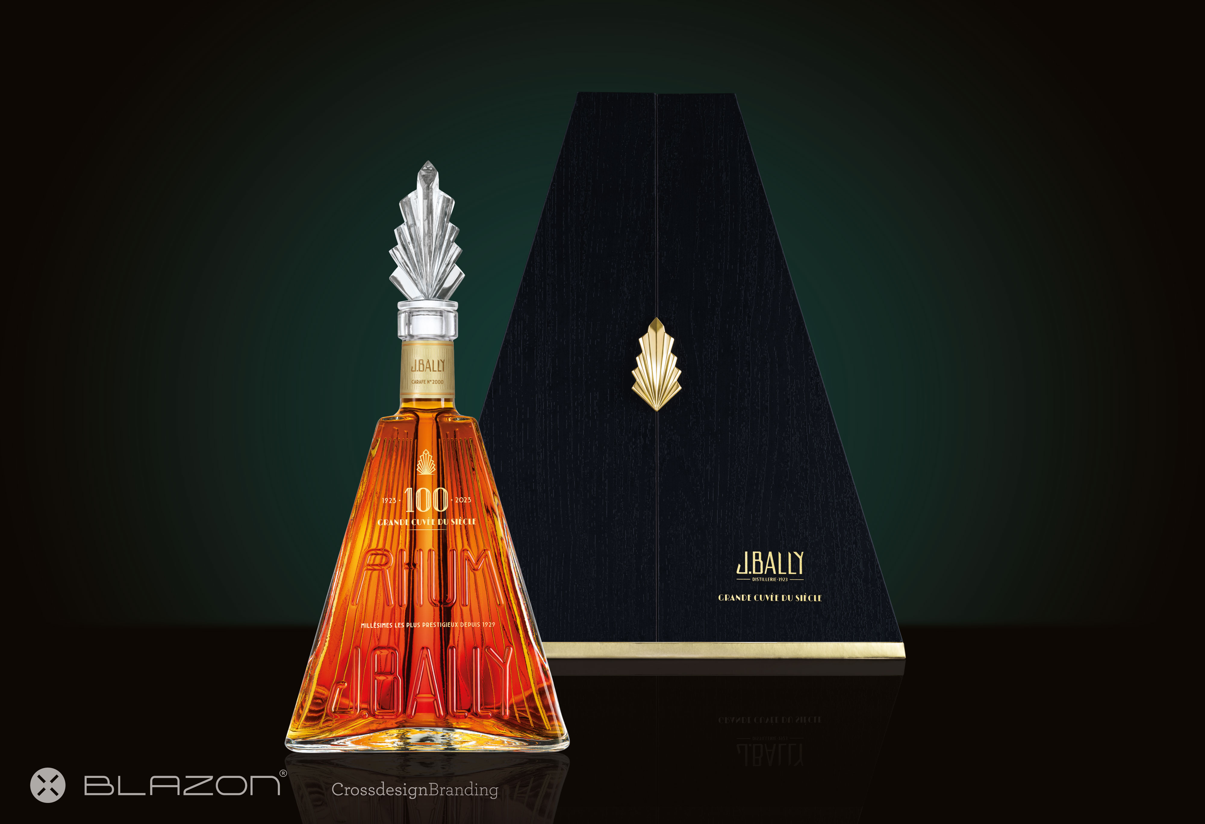 blazon design J.BALLY 100 ANS