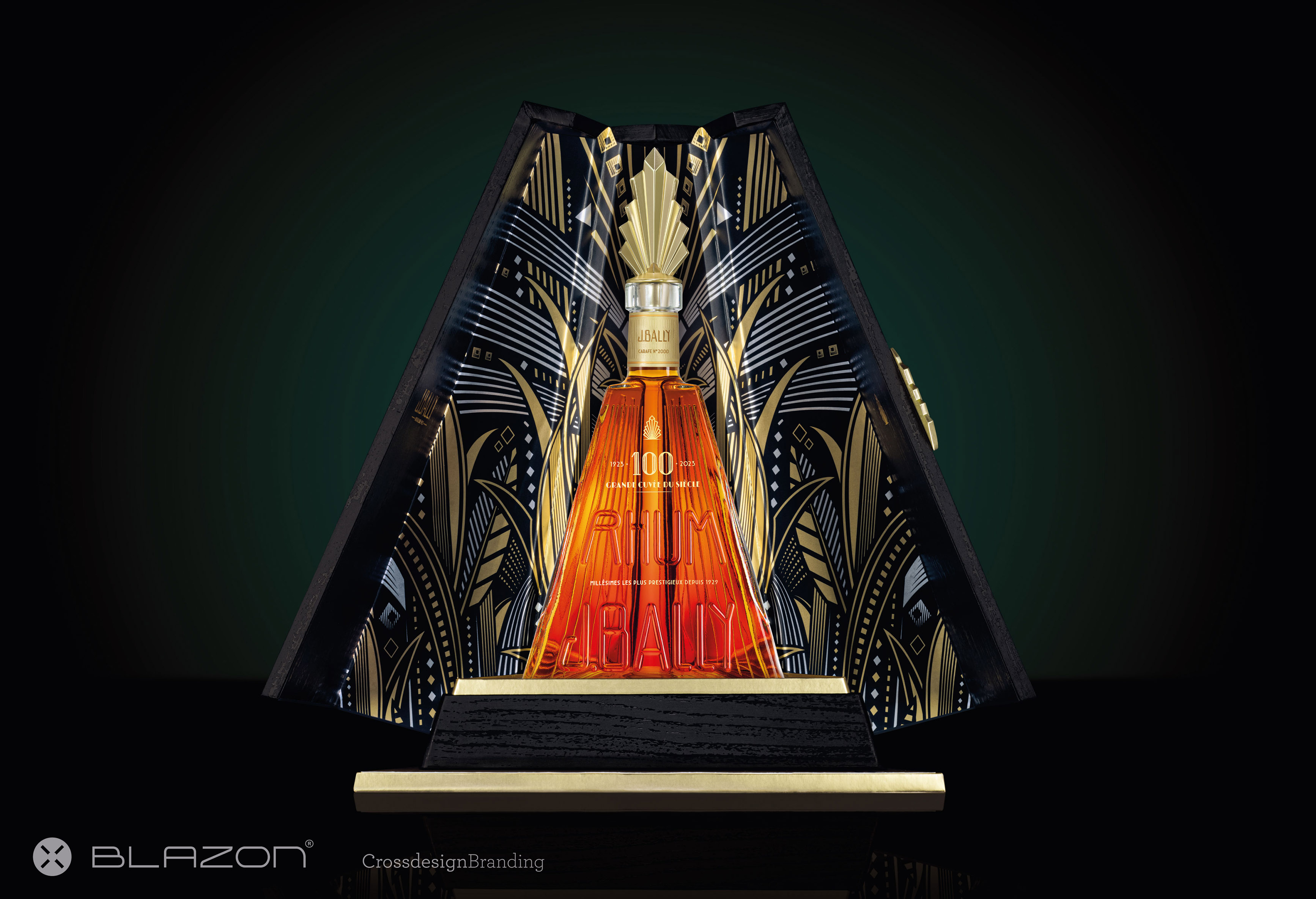blazon design J.BALLY 100 ANS