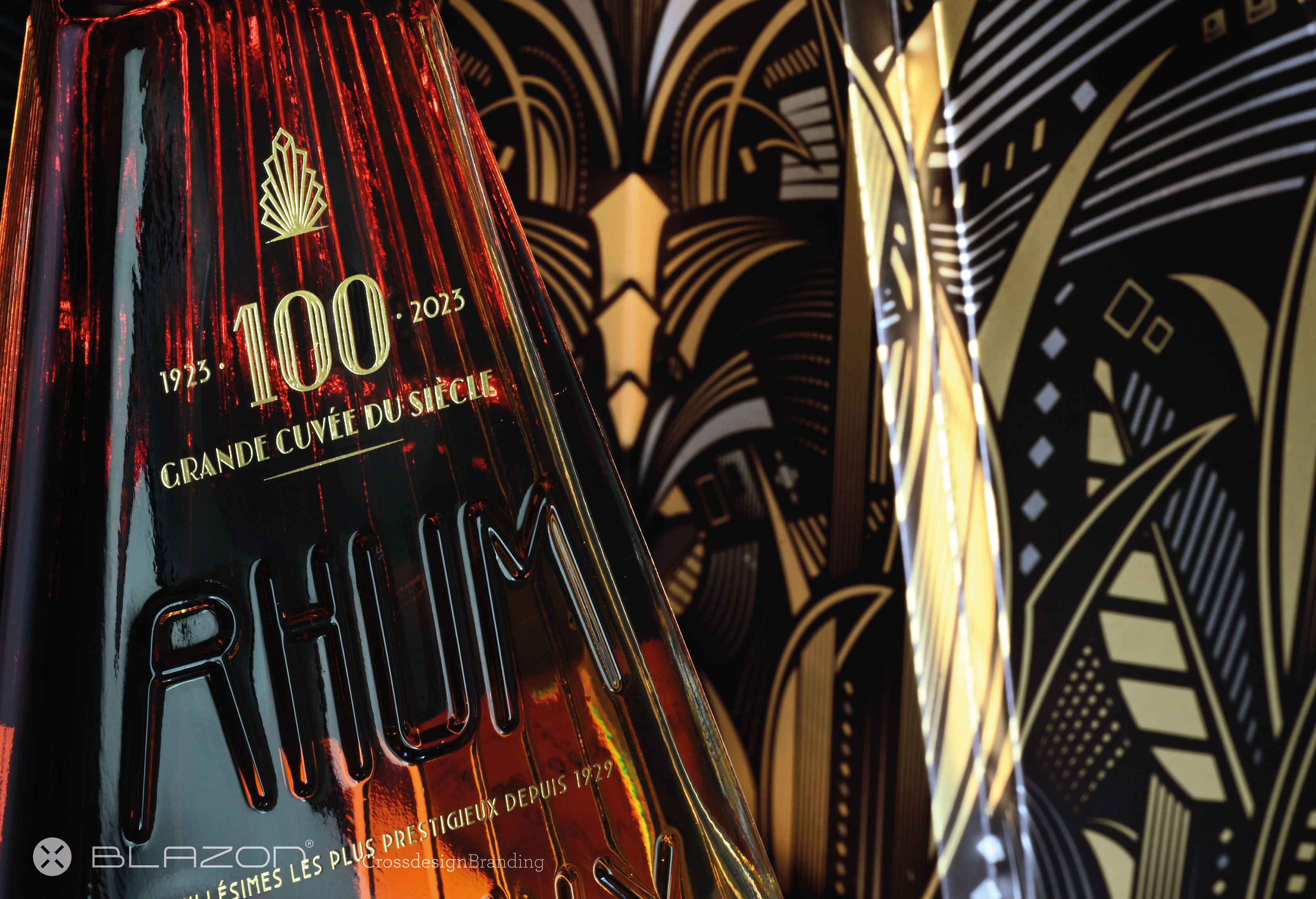 blazon design J.BALLY 100 ANS