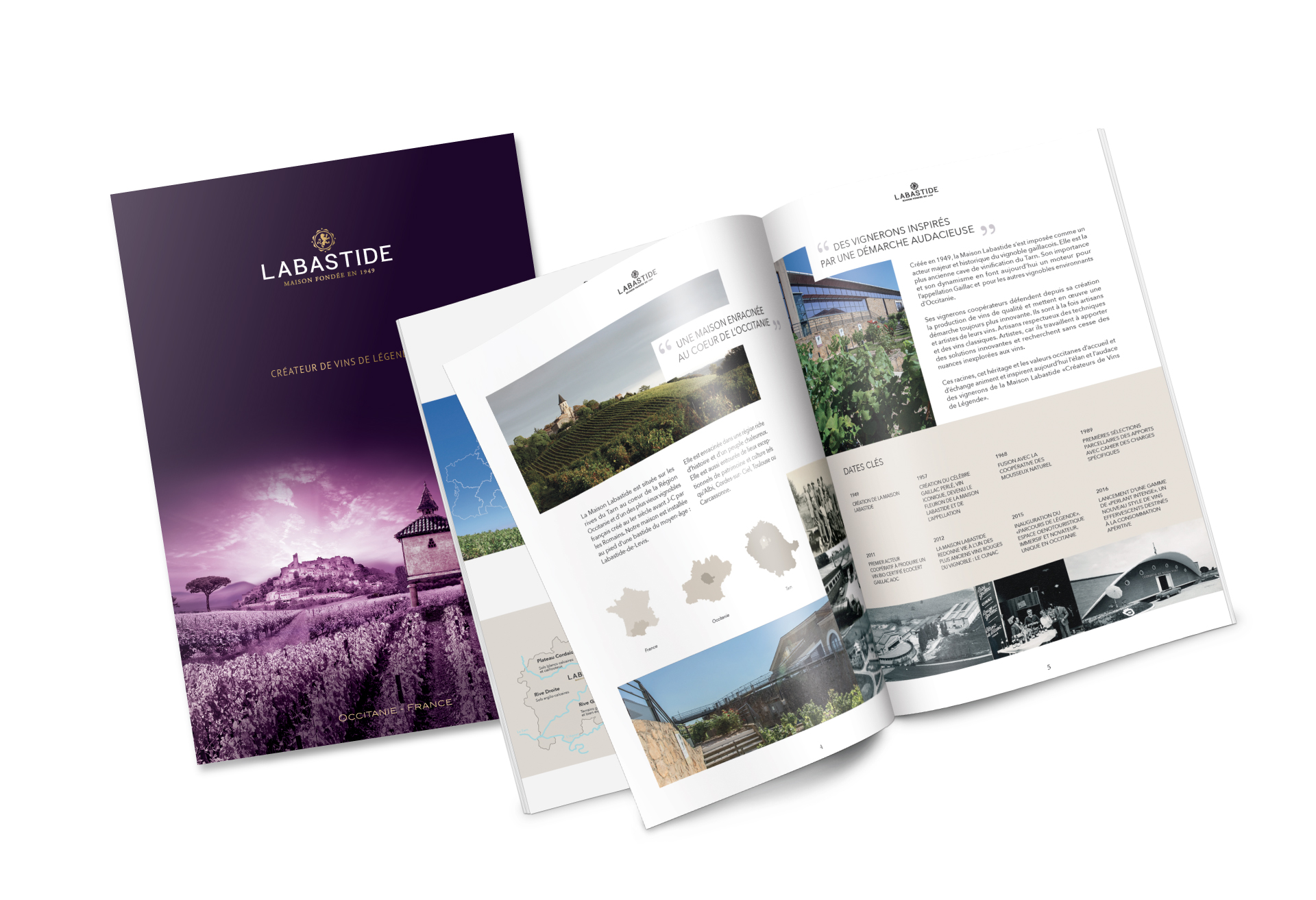 blazon design MAISON LABASTIDE