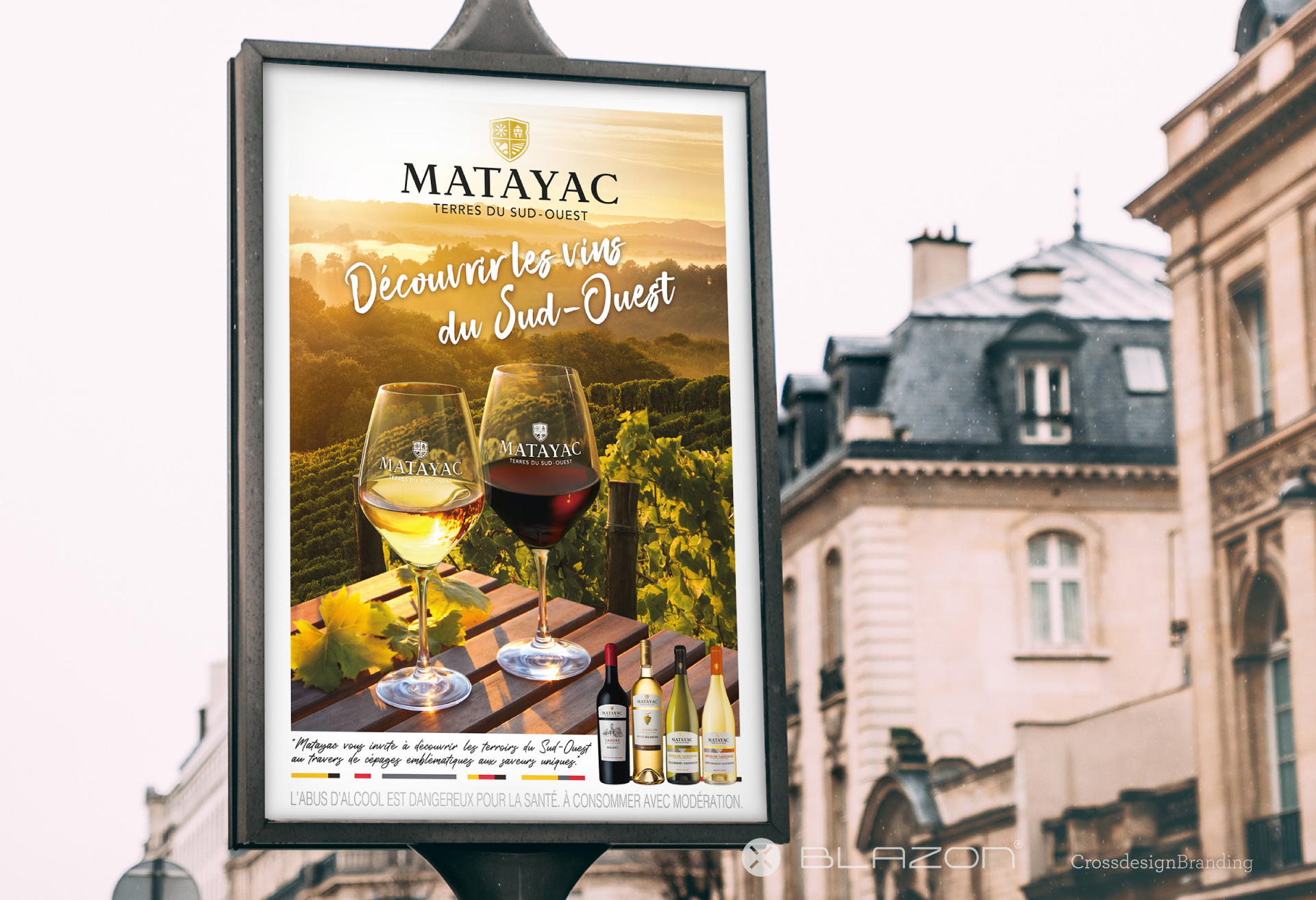 blazon design MATAYAC - TERRES DU SUD-OUEST