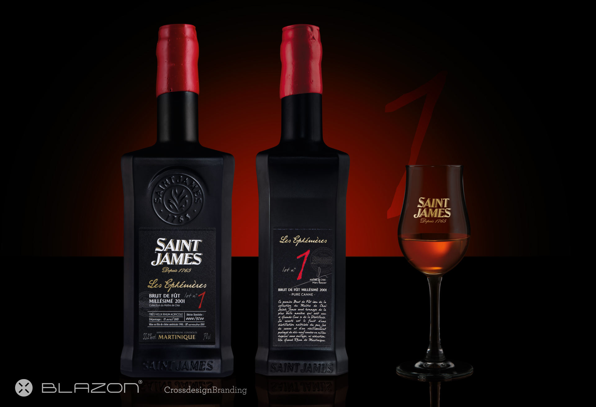 blazon design SAINT JAMES LES EPHEMERES