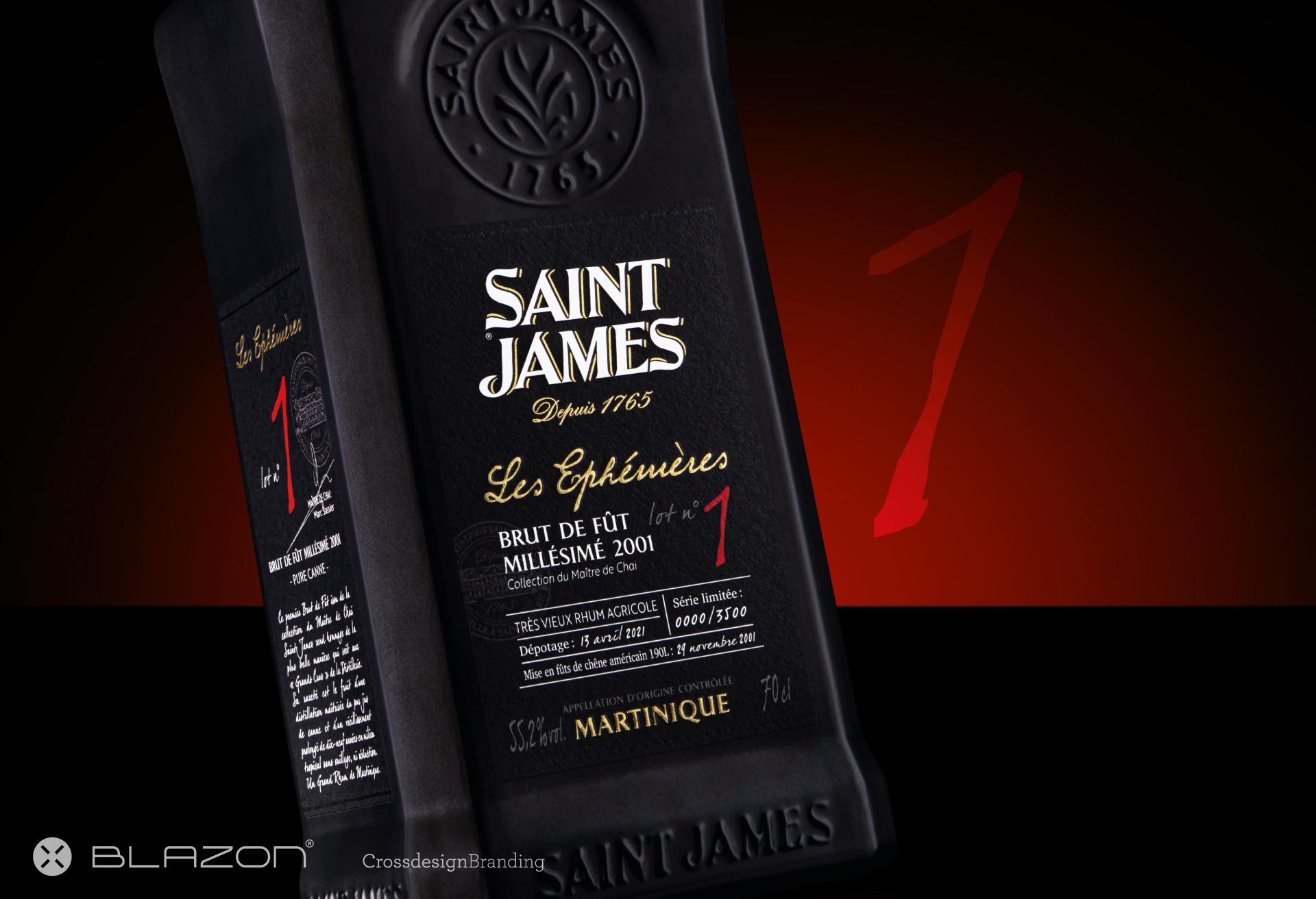 blazon design SAINT JAMES LES EPHEMERES