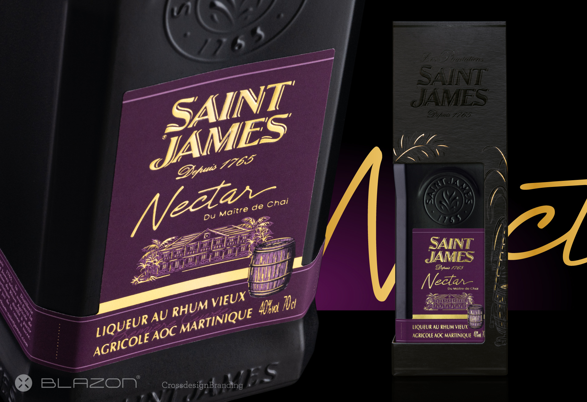 blazon design SAINT JAMES NECTAR