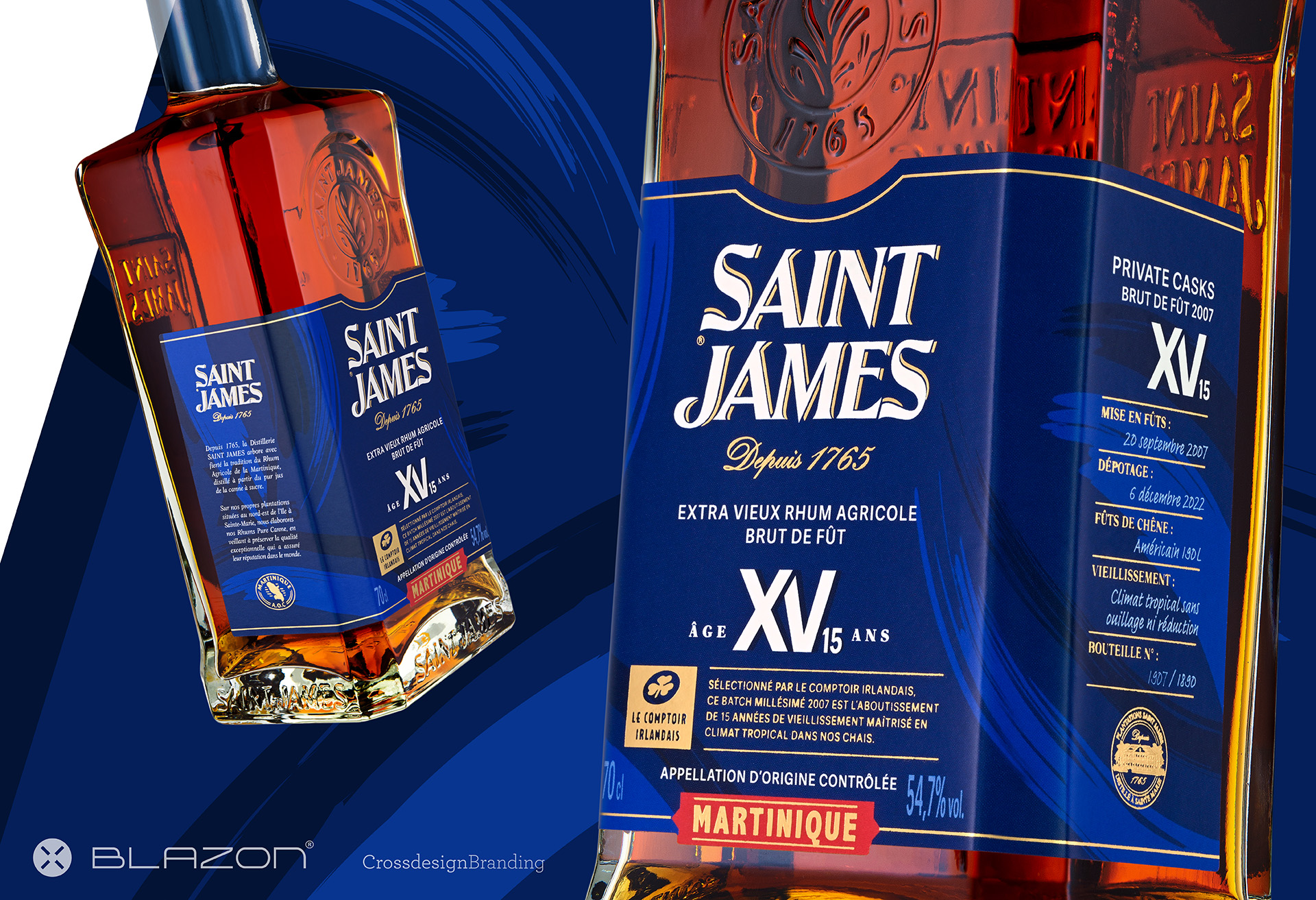 blazon design SAINT JAMES XV 