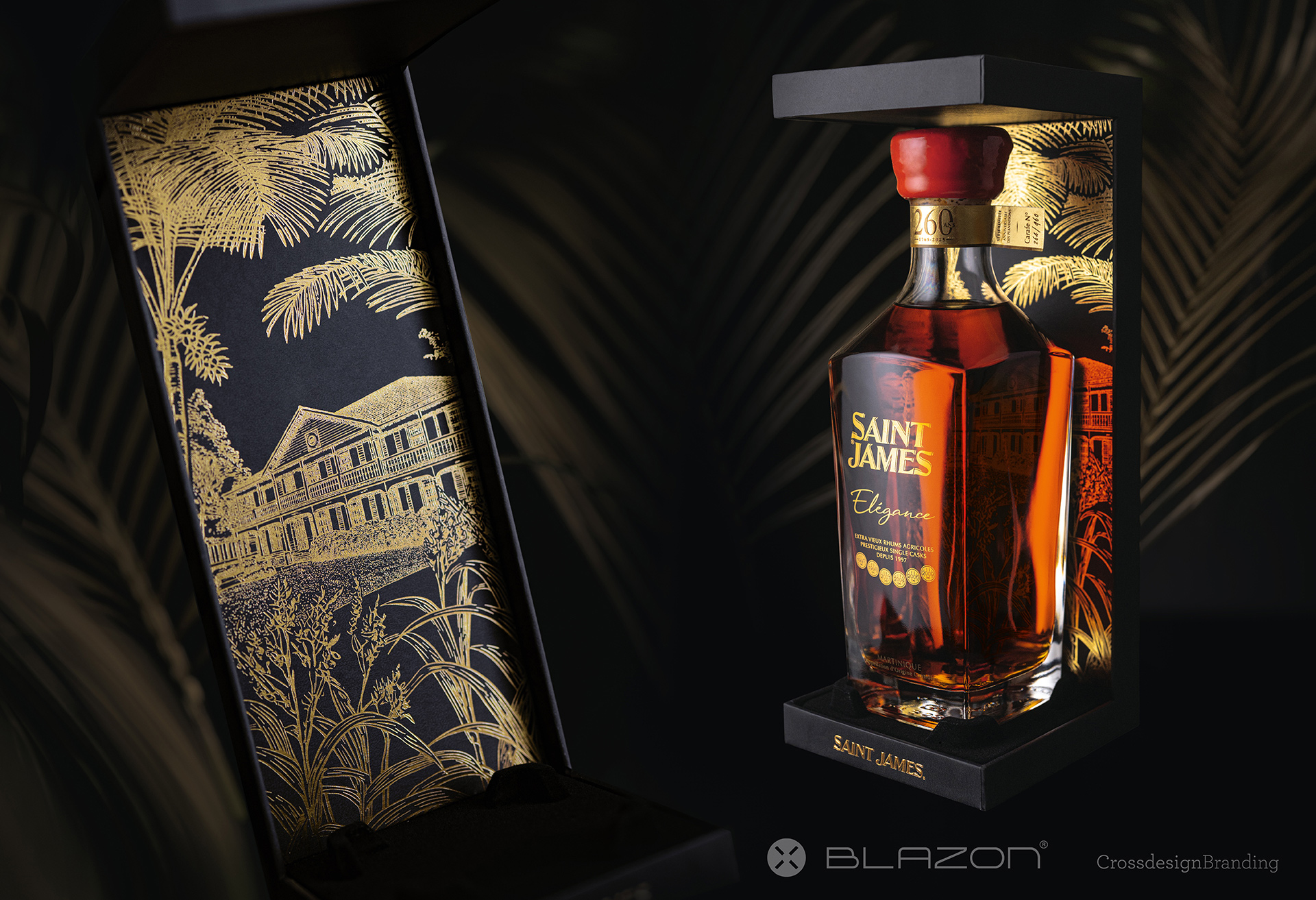 blazon design SAINT JAMES 260 ANS