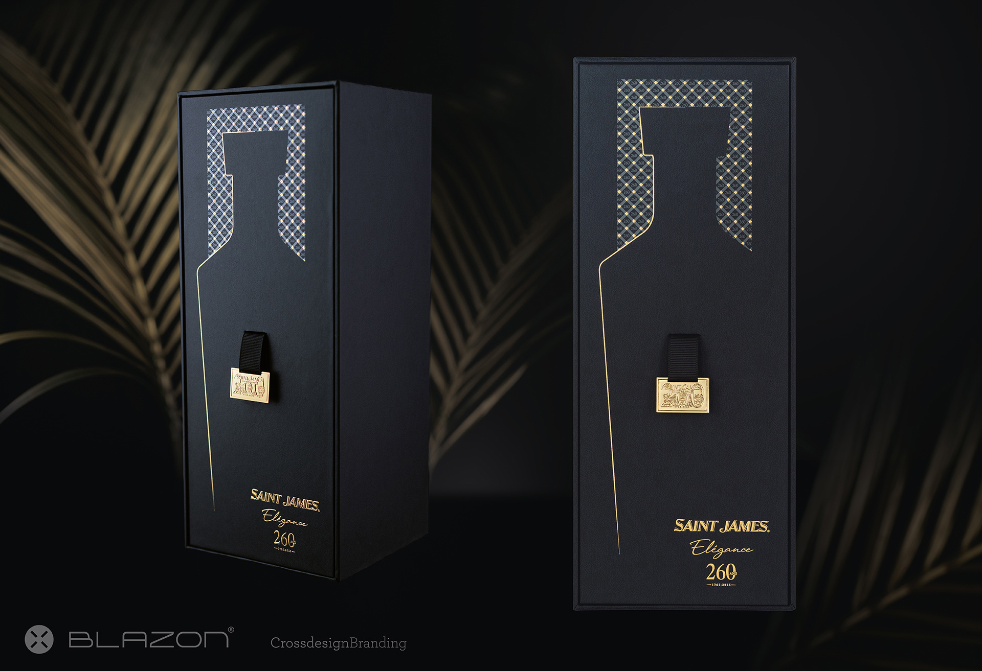 blazon design SAINT JAMES 260 ANS