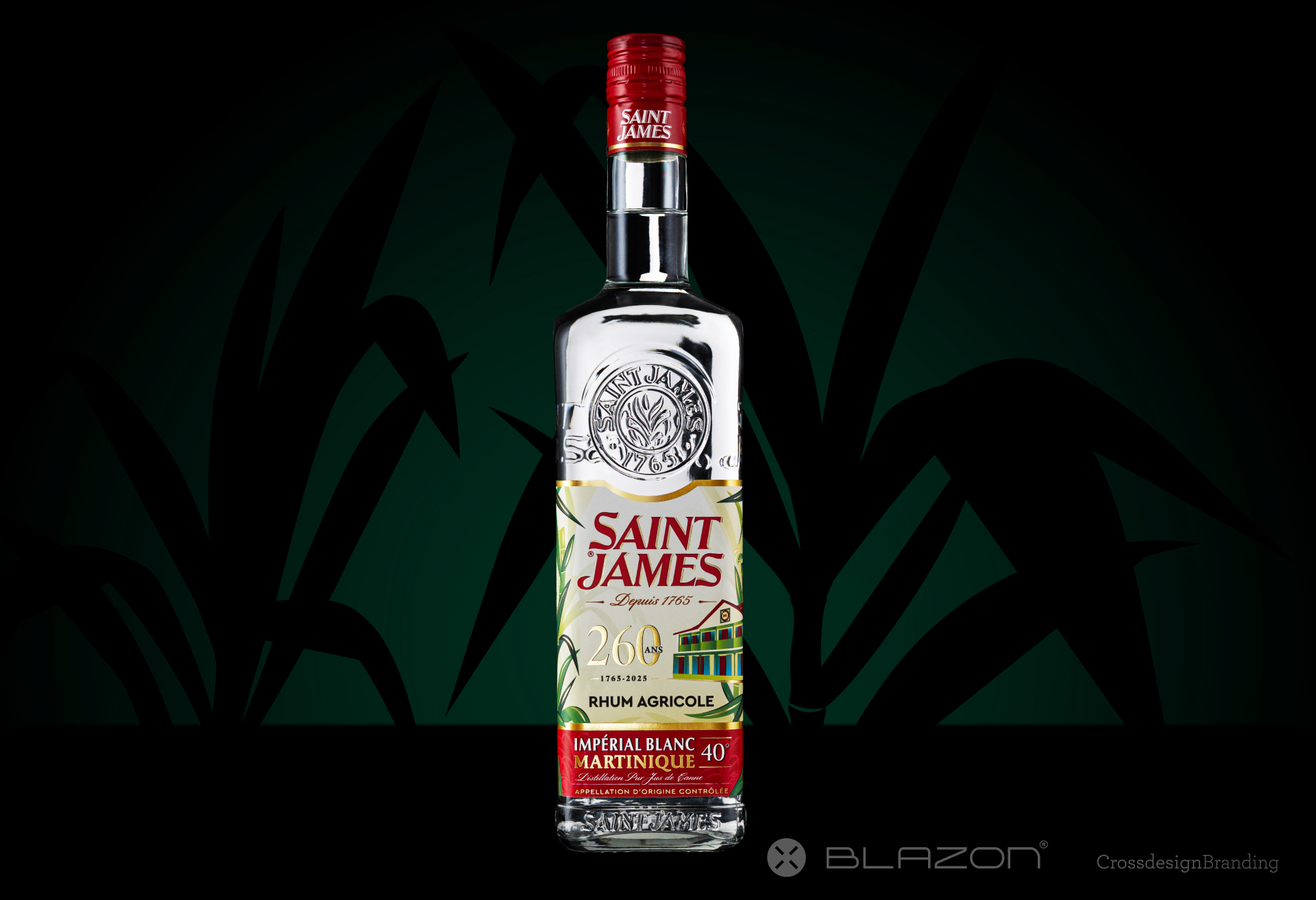 blazon design SAINT JAMES 260 ANS