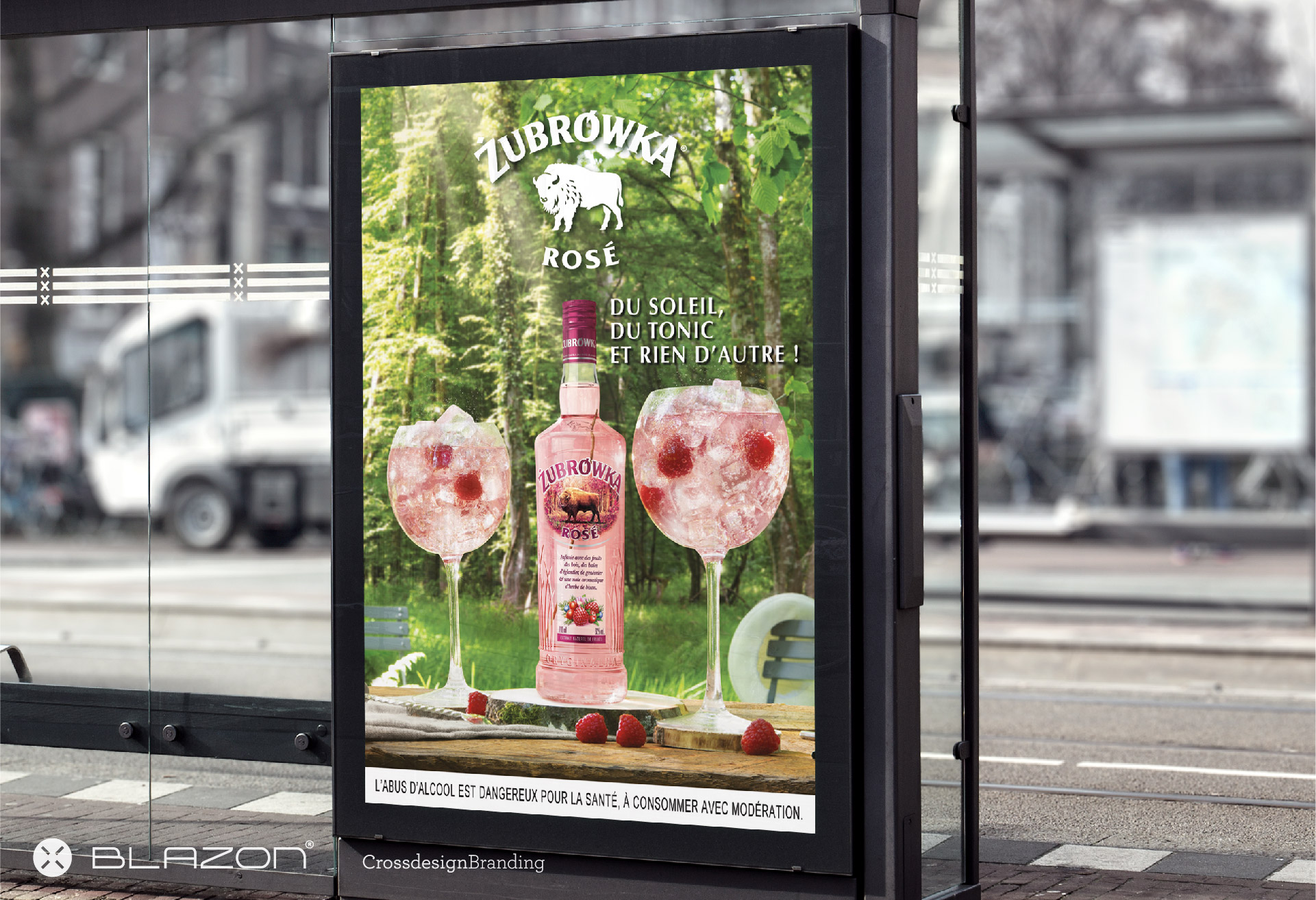 blazon design ŻUBRÓWKA ROSÉ
