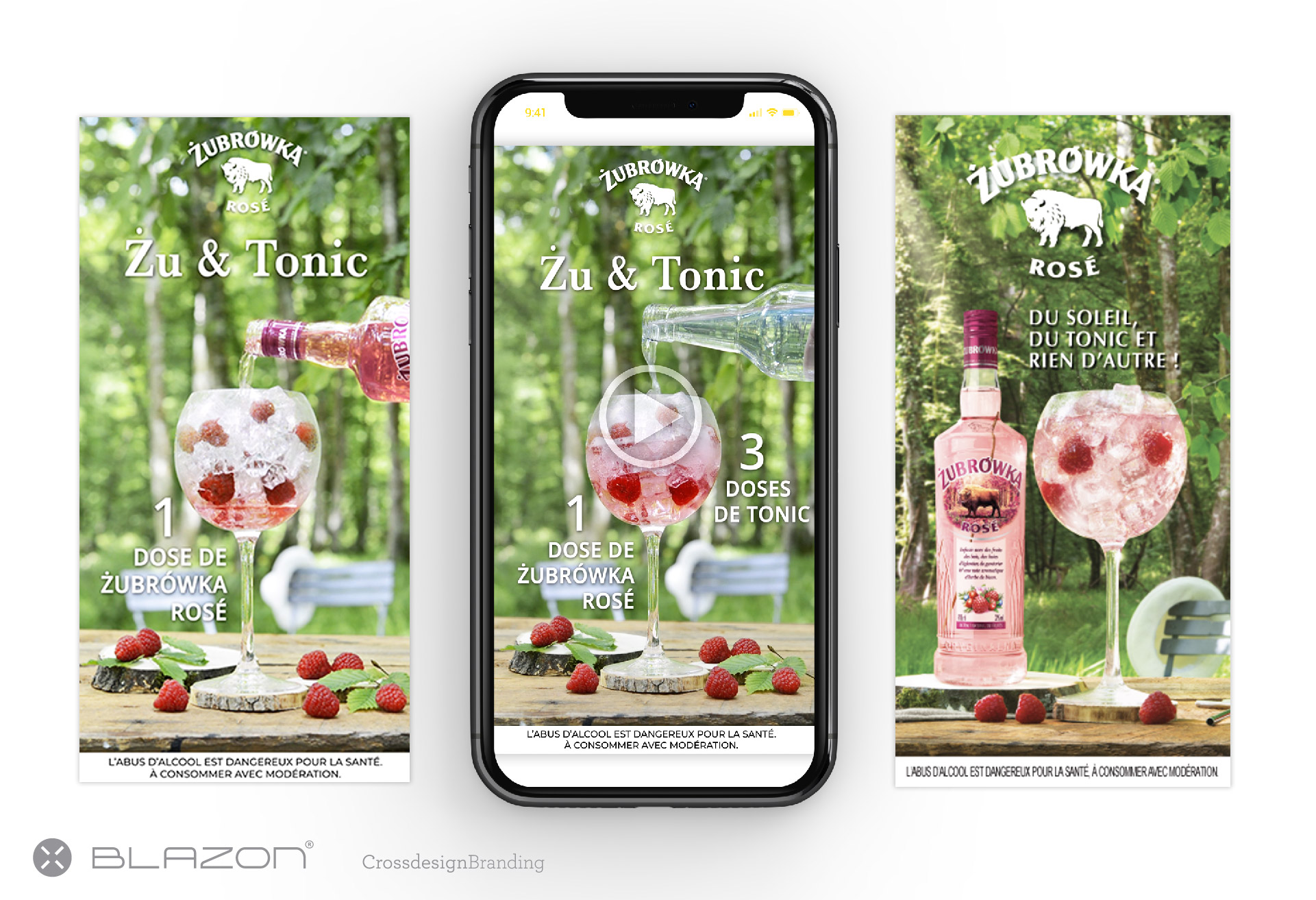 blazon design ŻUBRÓWKA ROSÉ