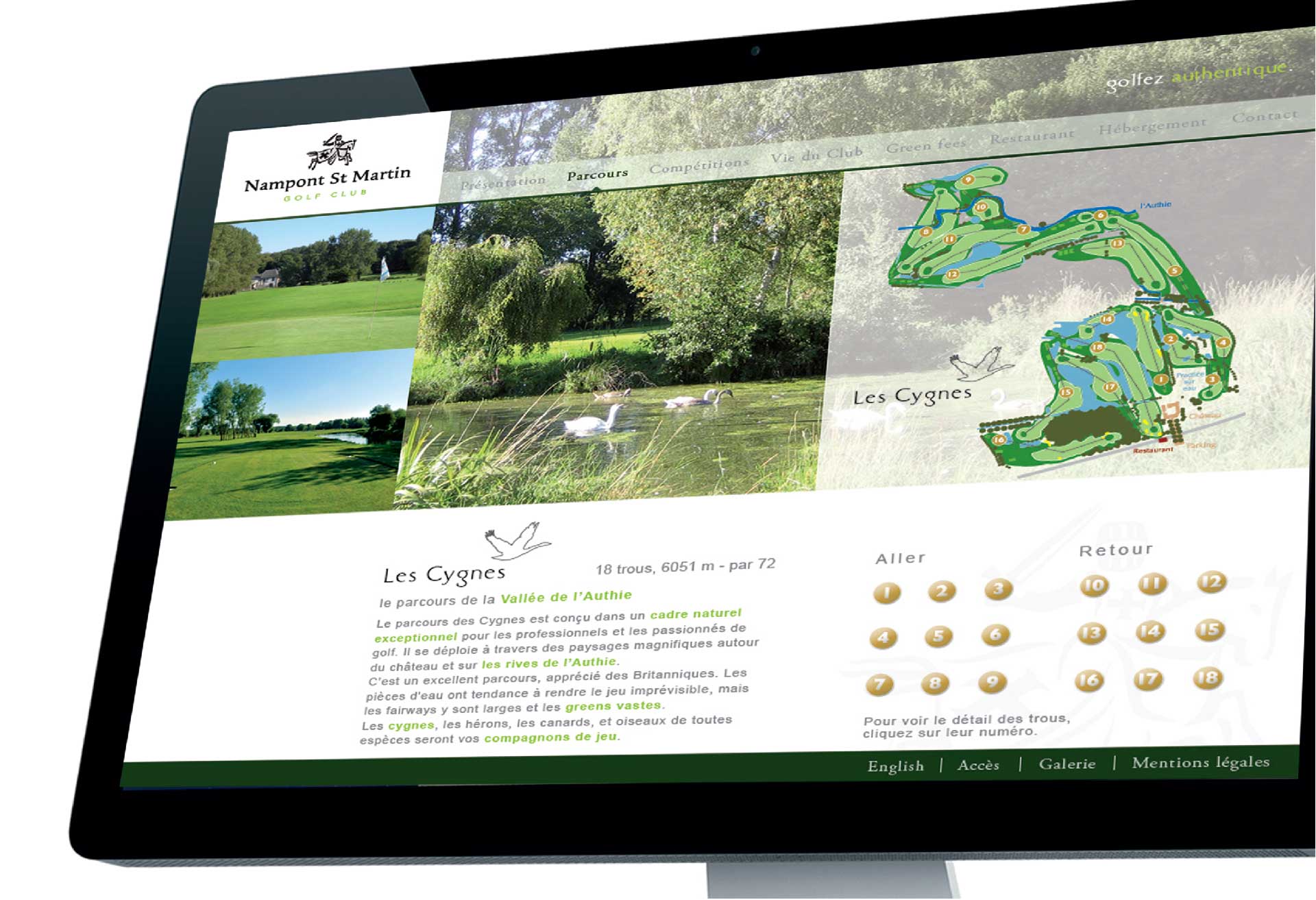 blazon design slide portfolio GOLF NAMPONT