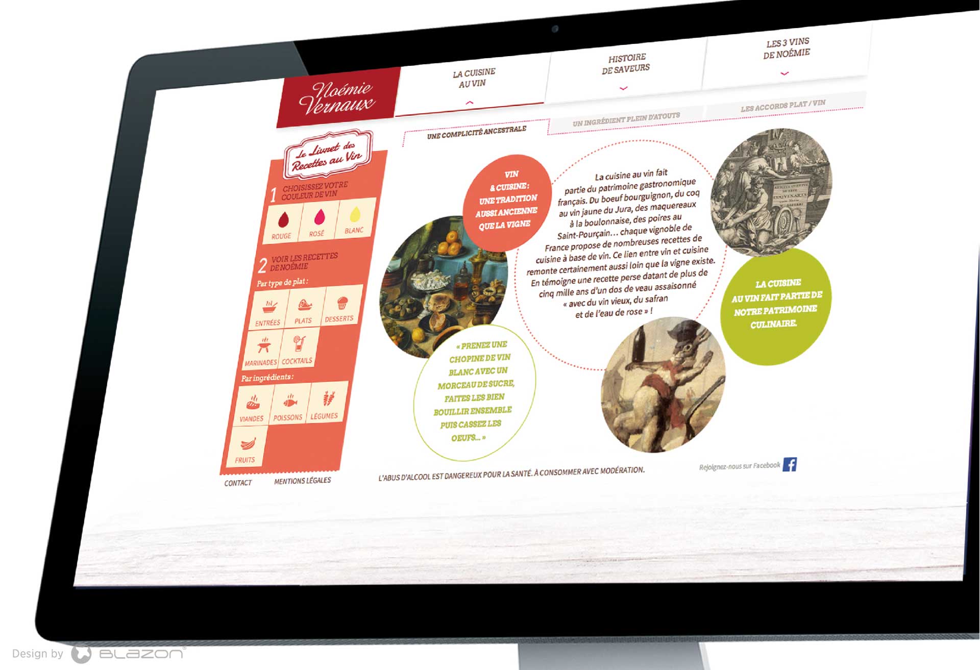blazon design slide portfolio NOEMIE VERNAUX