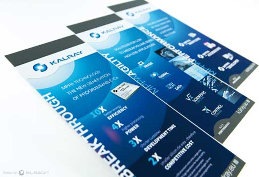 blazon design slide portfolio KALRAY