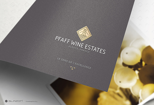 blazon design slide portfolio PFAFF WINE ESTATES
