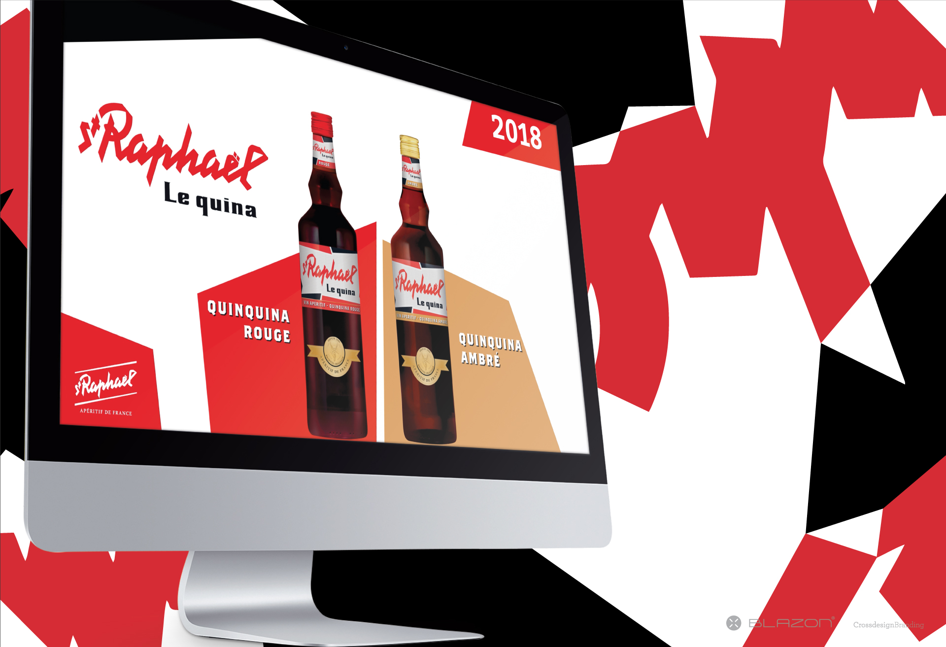 blazon design slide portfolio LE QUINA - ST RAPHAËL